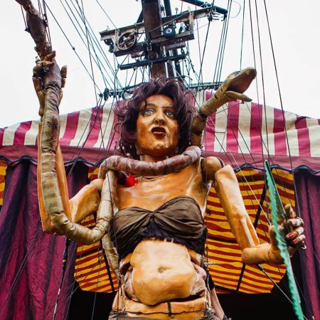 Drap-Art en la Fiesta Mayor del Gótico