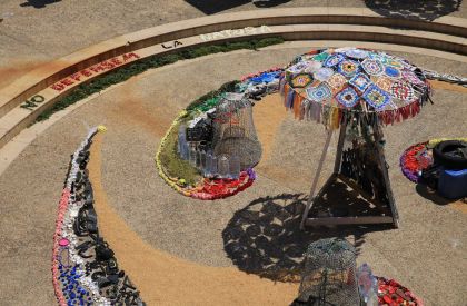 Activitat artística pel Dia Mundial dels Oceans a Sitges