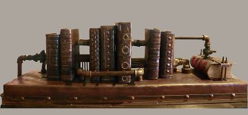 Antigua máquina de traducir latín, de Ricardo Moraga