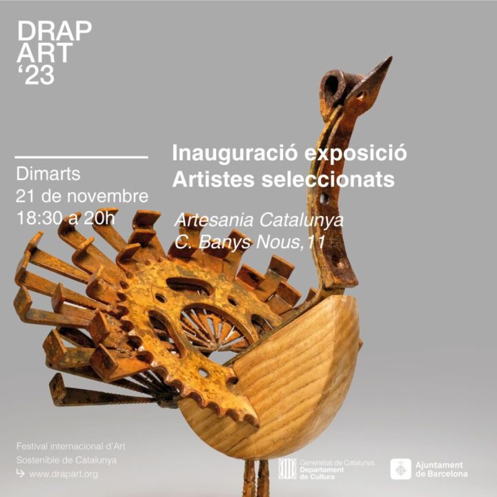 #Drap-Art23AlGòtic: Exposició dels Artistes Seleccionats a Artesania Catalunya